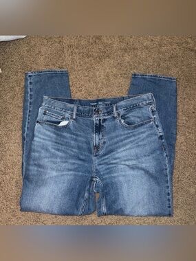 Classic Men's Blue Denim Jeans